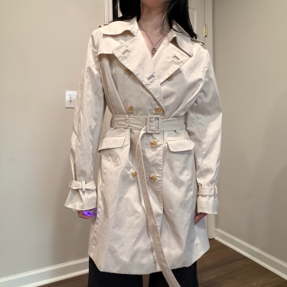 Brooks Brothers Beige Trench Coat 14